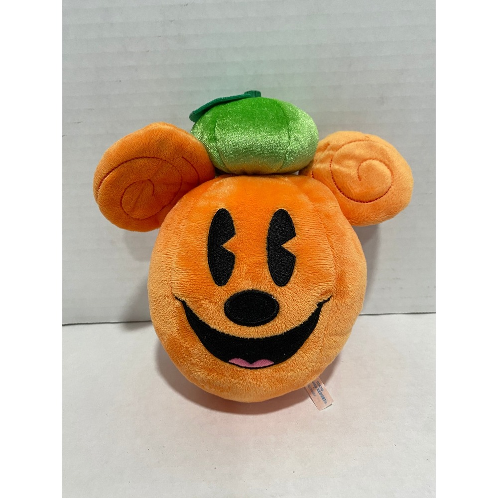 Disney Mickey Mouse Plush Toy Tokyo Resort Halloween 2013 30th Orange 7in EXCL